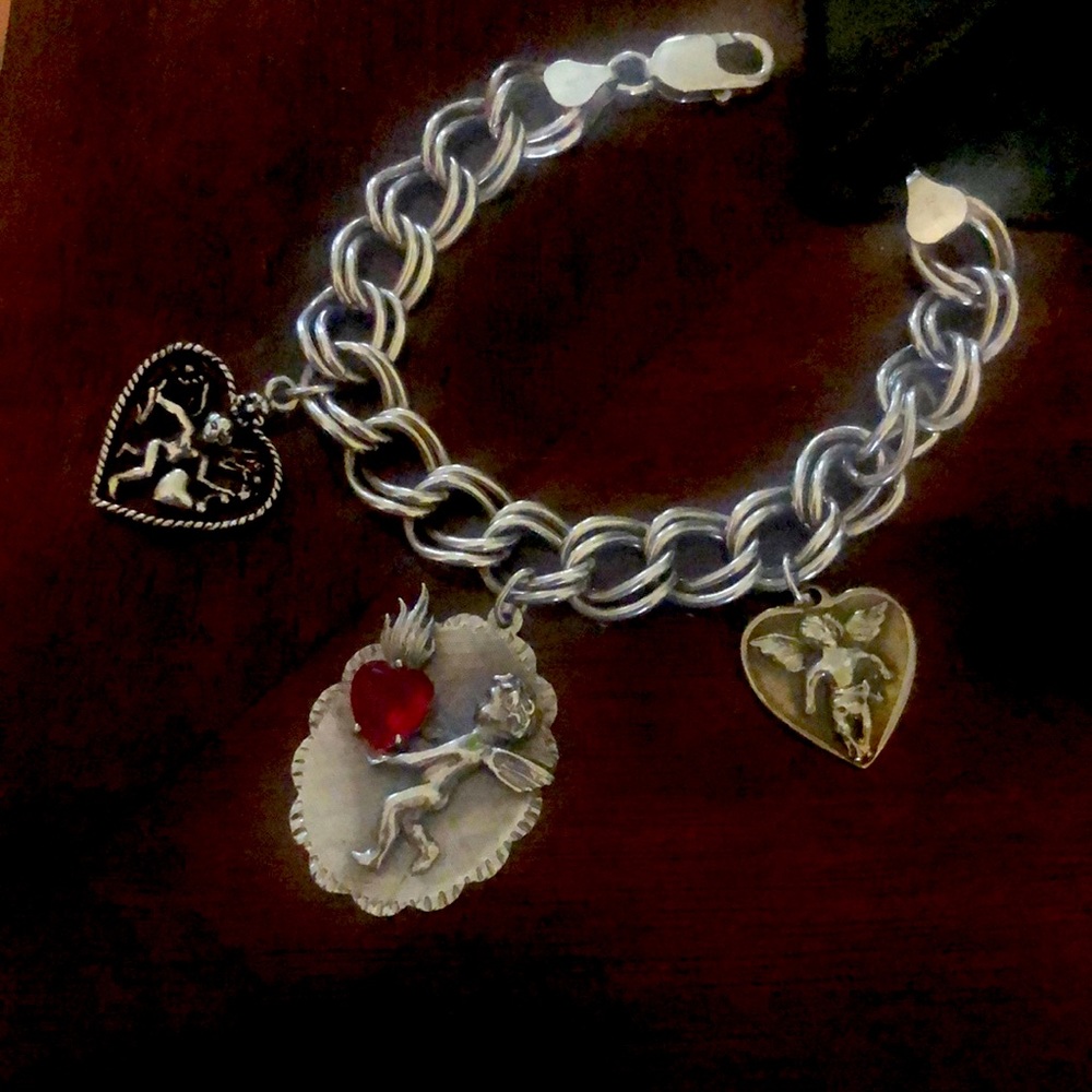 Vintage charm bracelet